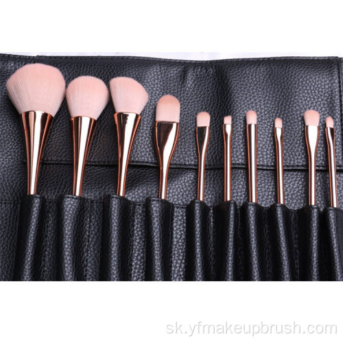 Custom Facial 10ks Professional Makeup Brush Set Veľkoobchod